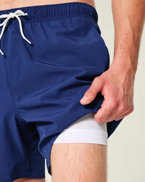 Bañador de volley hasta la mitad del muslo con estampado Huntington Beach Bañador de volley hasta la mitad del muslo con estampado Huntington Beach