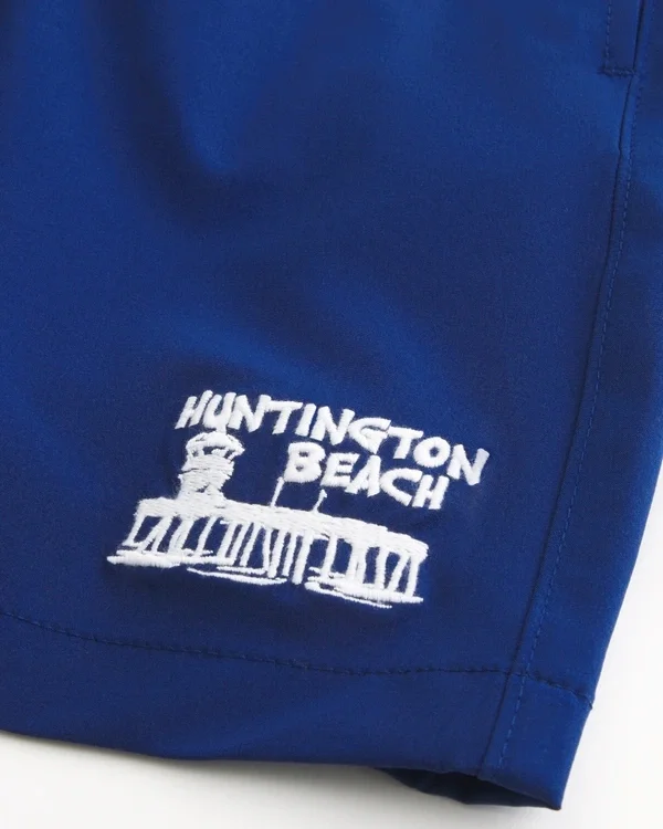 Bañador de volley hasta la mitad del muslo con estampado Huntington Beach Bañador de volley hasta la mitad del muslo con estampado Huntington Beach