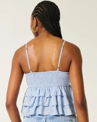 Blusa fácil con volantes