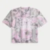 Boxy Crop Posty Co. Jersey estampado Boxy Crop Posty Co. Jersey estampado