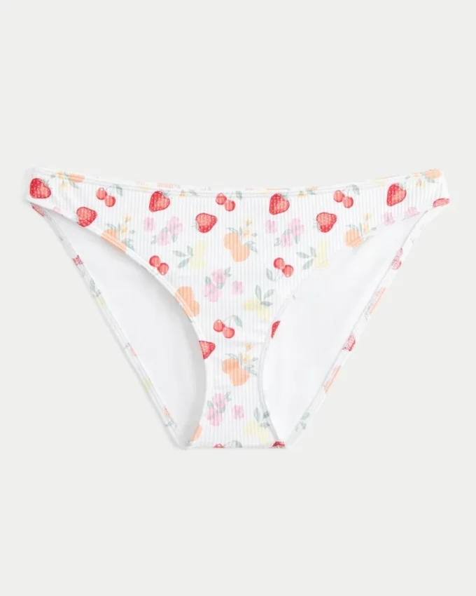 Braguita de bikini acanalada