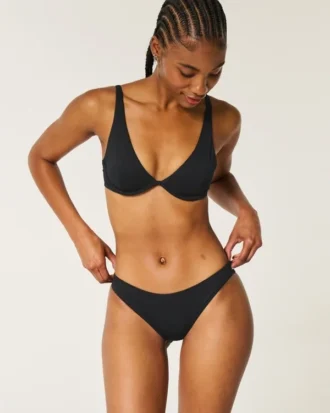 Braguita de bikini acanalada