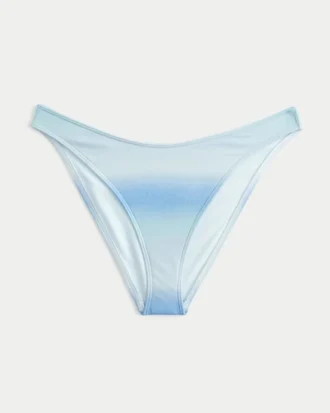 Braguita de bikini atrevida con brillo y corte alto