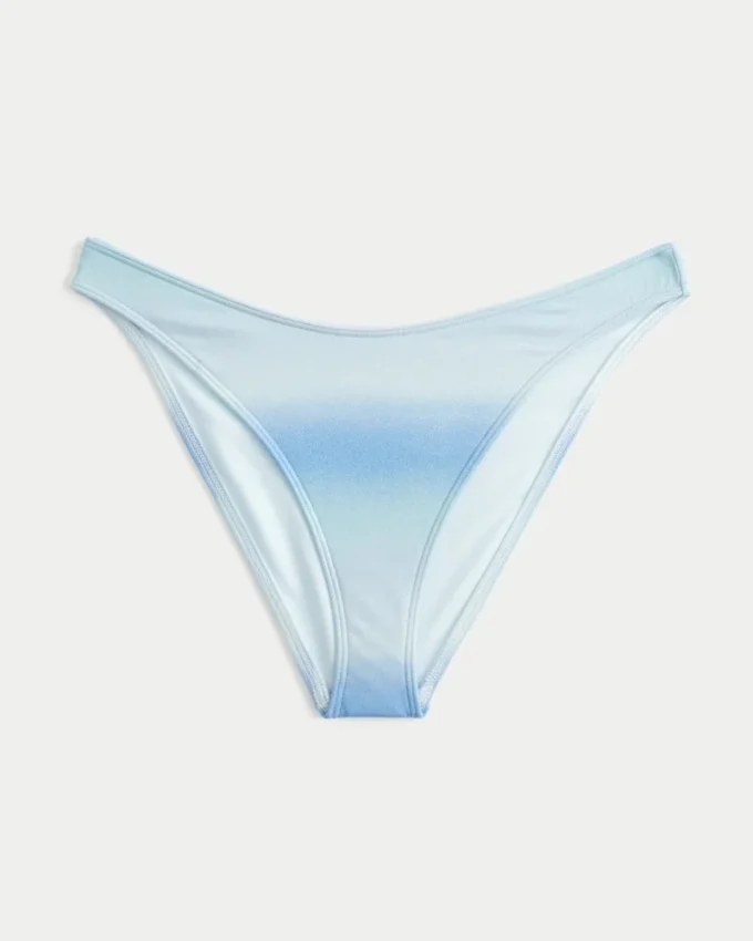 Braguita de bikini atrevida con brillo y corte alto