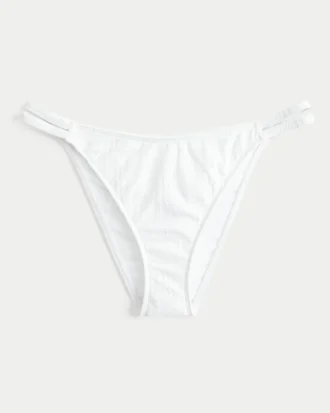 Braguita de bikini atrevida con doble tira jacquard