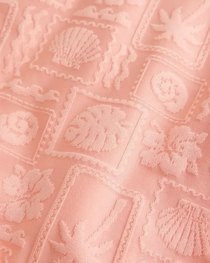 Braguita de bikini atrevida con doble tira jacquard