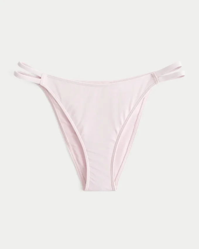 Braguita de bikini atrevida con doble tirante