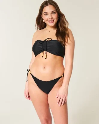 Braguita de bikini atrevida con lazo lateral reversible
