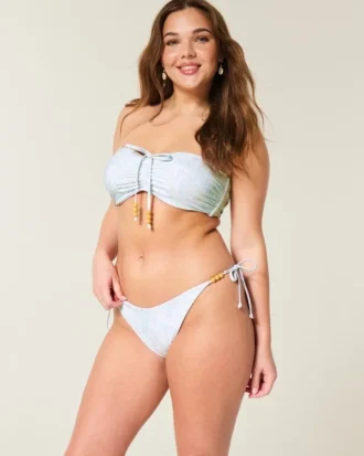 Braguita de bikini atrevida con lazo lateral reversible
