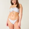 Braguita de bikini atrevida con lazo lateral reversible