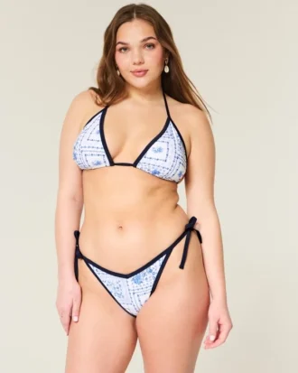 Braguita de bikini atrevida con lazos laterales