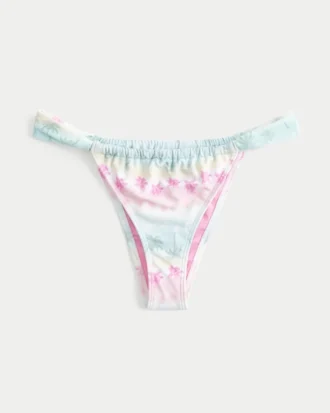 Braguita de bikini Cheekiest de tirantes anchos y corte alto