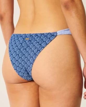 Braguita de bikini con tirantes laterales y corte alto