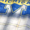 Camisa de franela con estampado de los Wolverines de la Universidad de Michigan