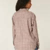 Camisa de franela oversize