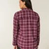 Camisa de franela oversize