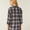 Camisa de franela oversize