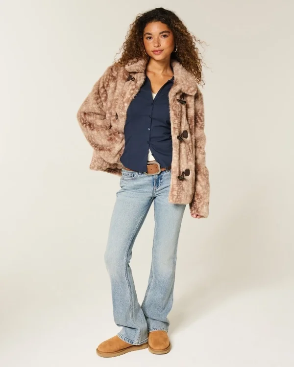 Camisa elástica de popelín con botones Camisa elástica de popelín con botones