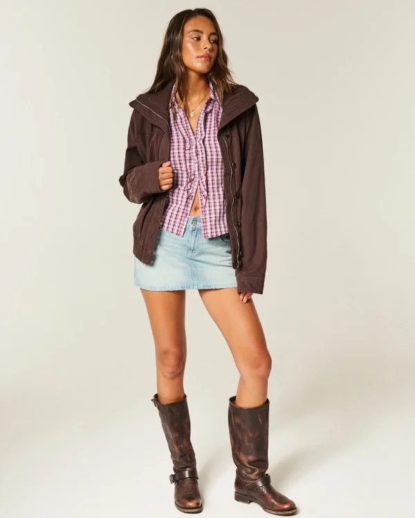 Camisa elástica de popelín estilo esmoquin Camisa elástica de popelín estilo esmoquin