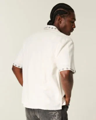 Camisa western de manga corta