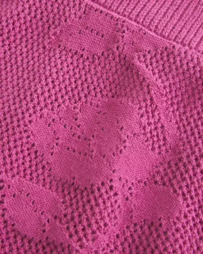 Camiseta babydoll con cuello halter y estilo bordado fácil