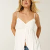 Camiseta babydoll fácil de llevar Camiseta babydoll fácil de llevar