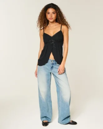 Camiseta babydoll fácil de llevar
