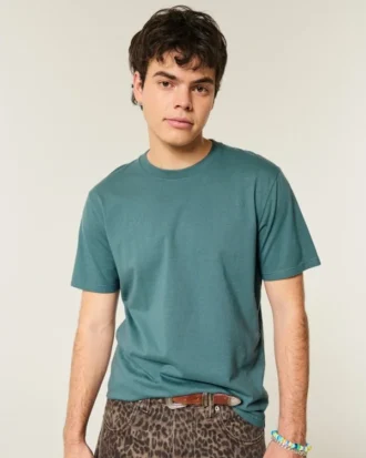 Camiseta clásica de cuello redondo