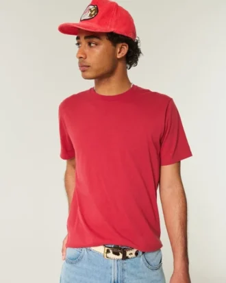 Camiseta clásica de cuello redondo