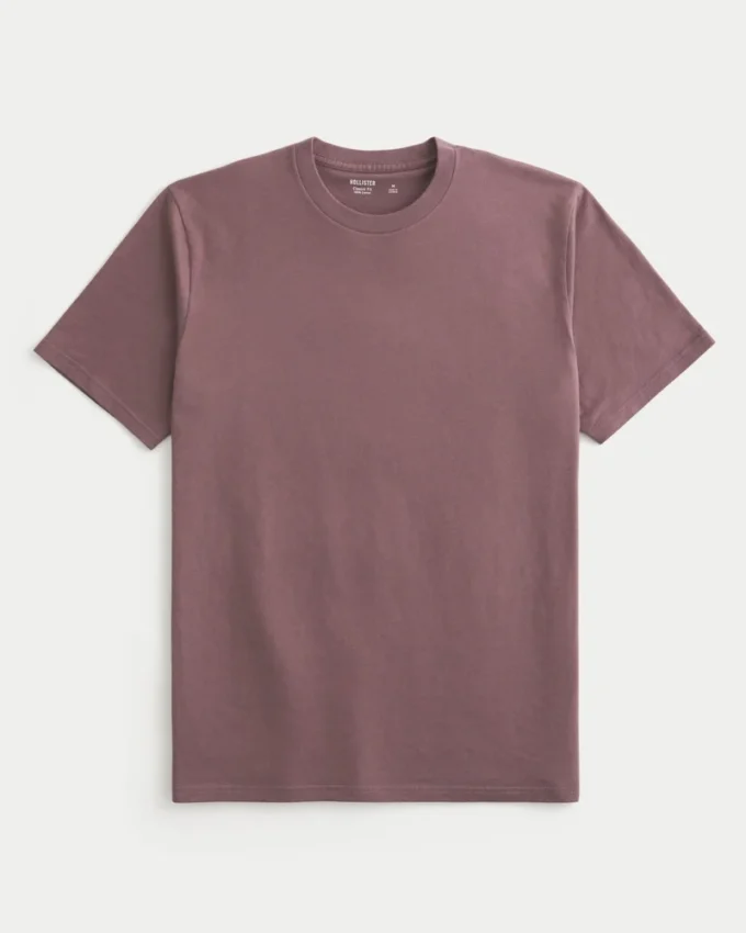 Camiseta clásica de cuello redondo