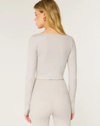 Camiseta con cuello cuadrado Active Recharge de Gilly Hicks