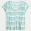 Camiseta con cuello en V