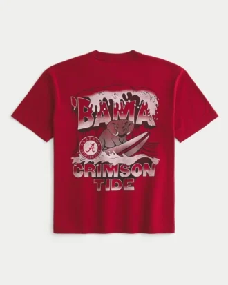 Camiseta con estampado Alabama Crimson Tide