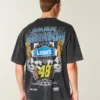 Camiseta con estampado de Jimmie Johnson del equipo Lowe’s NASCAR Camiseta con estampado de Jimmie Johnson del equipo Lowe’s NASCAR