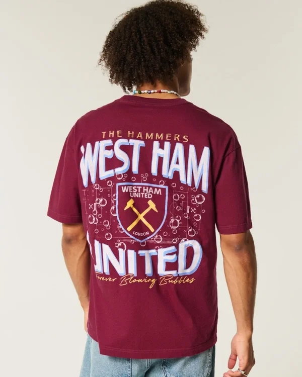 Camiseta con estampado del West Ham United Football Club Camiseta con estampado del West Ham United Football Club