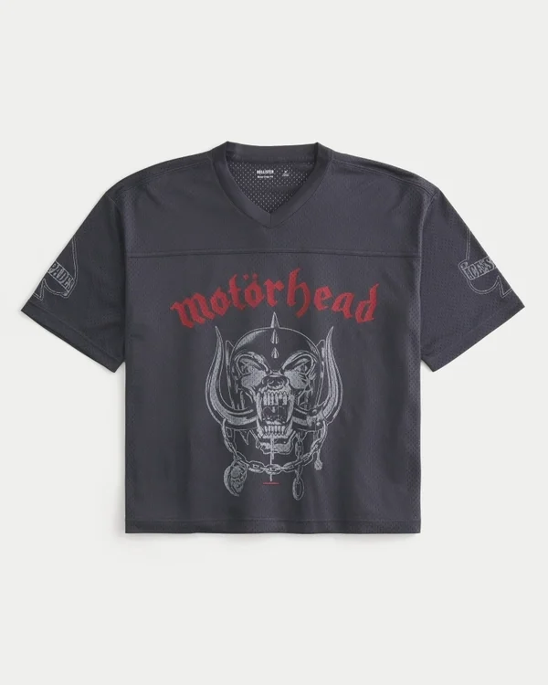Camiseta corta con estampado Motörhead Camiseta corta con estampado Motörhead