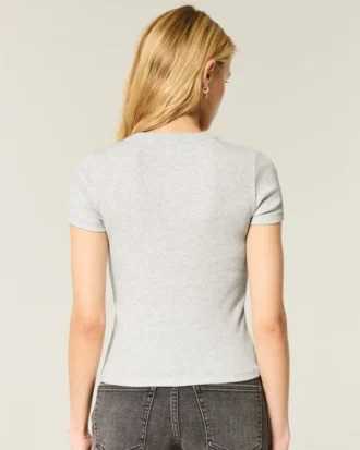 Camiseta de cuello redondo