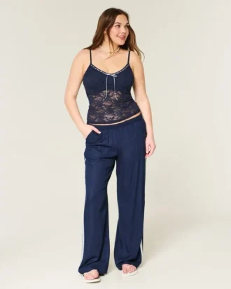 Camiseta de encaje integral