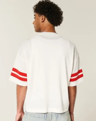 Camiseta de fútbol americano con gráfico de los Buckeyes de la Universidad Estatal de Ohio