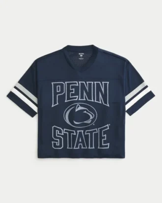 Camiseta de fútbol con estampado de los Nittany Lions de la Universidad Estatal de Pensilvania Camiseta de fútbol con estampado de los Nittany Lions de la Universidad Estatal de Pensilvania