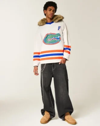 Camiseta de hockey con gráfico de los Gators de la Universidad de Florida