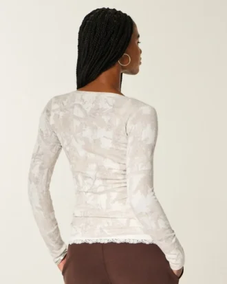 Camiseta de manga larga Icon Henley