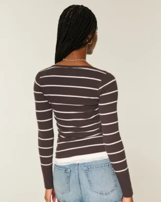 Camiseta de manga larga Icon Henley