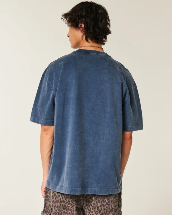 Camiseta gráfica Athens de corte cuadrado y tejido grueso Camiseta gráfica Athens de corte cuadrado y tejido grueso