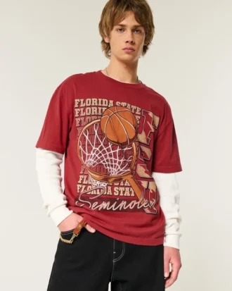 Camiseta gráfica Boxy Florida State University