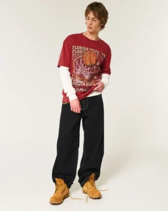 Camiseta gráfica Boxy Florida State University