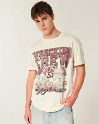 Camiseta gráfica Boxy Texas A&M University Aggies