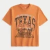 Camiseta gráfica Boxy University of Texas Longhorns Camiseta gráfica Boxy University of Texas Longhorns