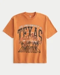 Camiseta gráfica Boxy University of Texas Longhorns