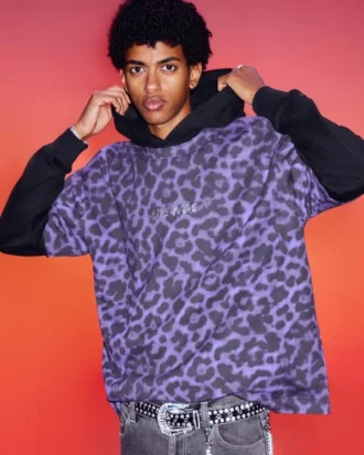 Camiseta gráfica brillante de peso pesado Hollister x Taco Bell Boxy